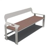 INGRID > Bench with Backrest